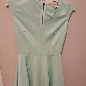 Mint green dress